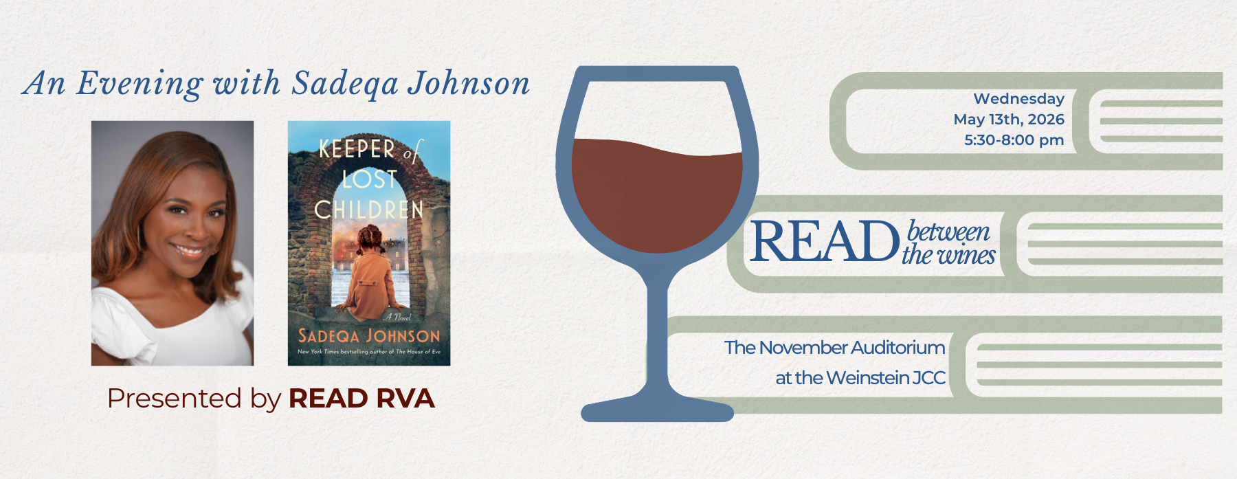 READ Between the Wines | An Evening with Sadeqa Johnson